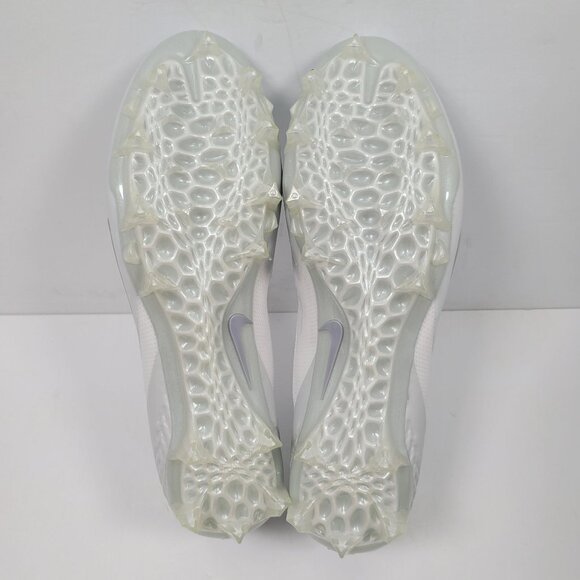 Nike Alpha Huarache 8 Pro Lax Men's White Lacrosse Cleats CW4439-110 US Sz 9 NWB - Picture 9 of 10